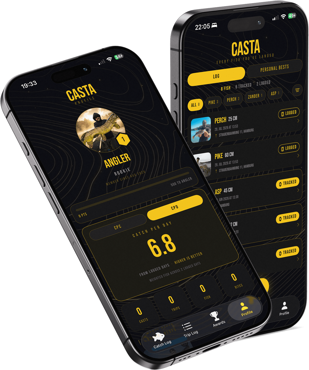 CASTA auf dem iPhone
